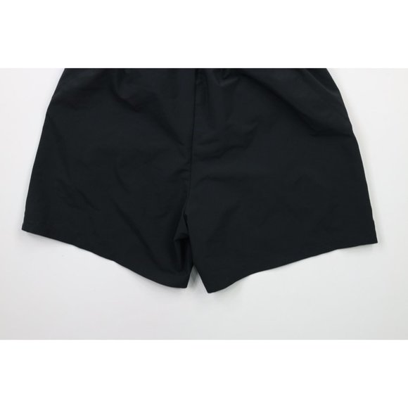 Asics Mens Medium Reflective Logo Lined Jogging Running Shorts Black Polyester - Picture 9 of 9